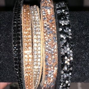 5 rhinestone headbands